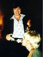 Tony and friend relaxing in their own inimitable style