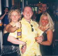 Vegas fashion guru wearing his pint